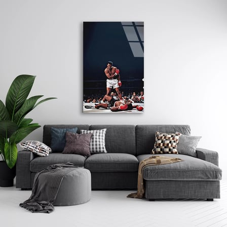 Muhammed Ali Cam Tablo 35x50 cm