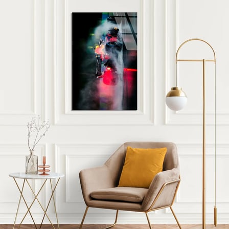 Kıvılcımlı Formula 1 Aracı F1 Cam Tablo – Formula 1 Duvar Dekoru 35x50 cm