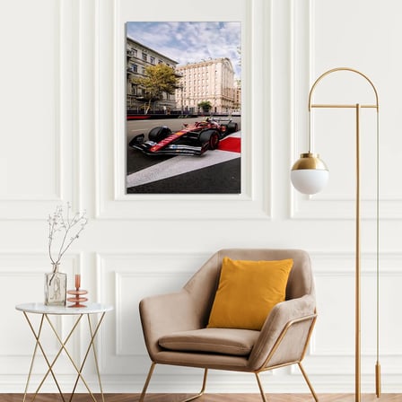 Baku Sokak Yarışı F1 Cam Tablo – Formula 1 Duvar Dekoru 35x50 cm