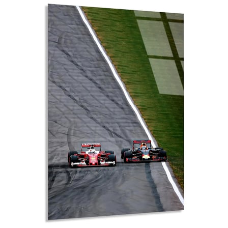Formula 1 Kovalamaca F1 Cam Tablo – Formula 1 Duvar Dekoru 80x125 cm