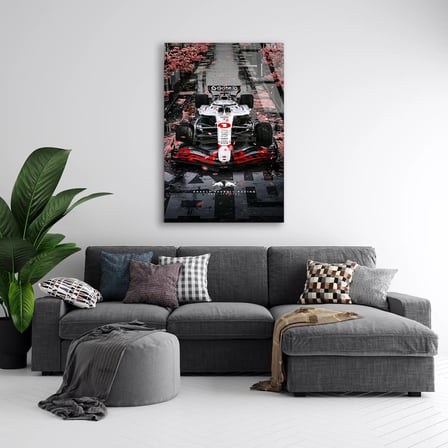 Japonya GP Red Bull F1 Cam Tablo – Formula 1 Duvar Dekoru 35x50 cm