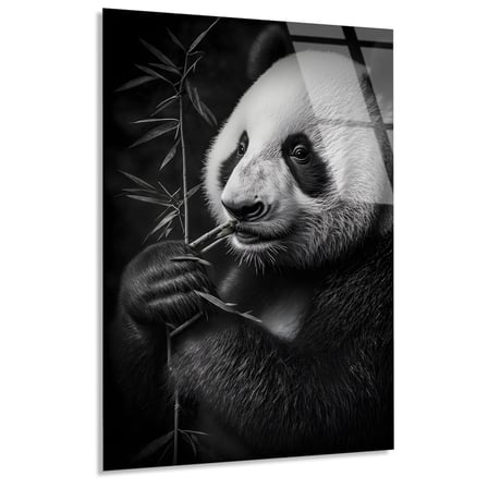 Bambulu Panda Cam Tablo 35x50 cm