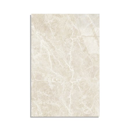 Krem Mermer Cam Tablo Yatay 35x50 cm