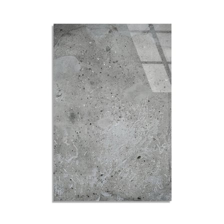 Gri Beton Mermer Cam Tablo Yatay 80x125 cm