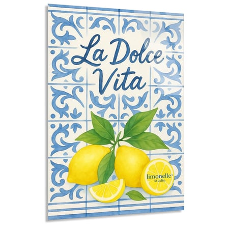 La Dolce Vita Limon Cini Cam Tablo 35x50 cm