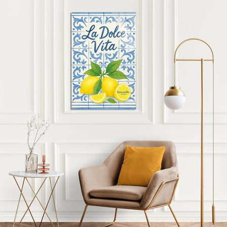 La Dolce Vita Limon Cini Cam Tablo 35x50 cm