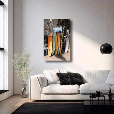 Sörf Beach Cam Tablo 35x50 cm