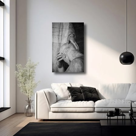 Merhamet Cam Tablo 35x50 cm