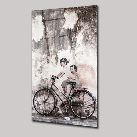 Çocukluk Rüyası Cam Tablo 35x50 cm