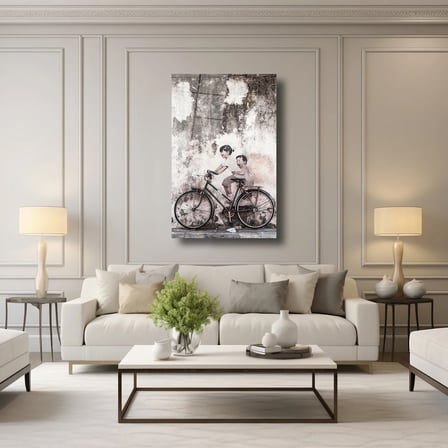 Çocukluk Rüyası Cam Tablo 35x50 cm