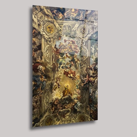 Cennetin Kapıları Cam Tablo 35x50 cm
