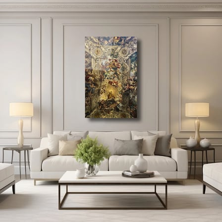 Cennetin Kapıları Cam Tablo 35x50 cm
