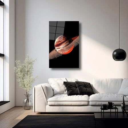 Kızıl Dev Cam Tablo 35x50 cm