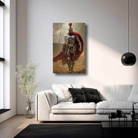 Eski Çağ Roma Askeri Cam Tablo 35x50 cm
