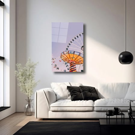 Lunapark Cam Tablo 35x50 cm