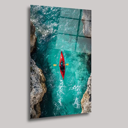 Kano Macerası Cam Tablo 35x50 cm