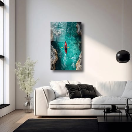 Kano Macerası Cam Tablo 35x50 cm
