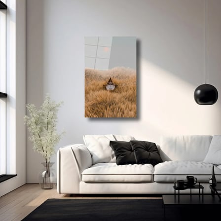 Rüya Tarlası Cam Tablo 80x125 cm