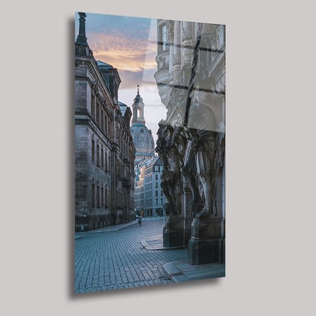 Barok Rüyası Cam Tablo 80x125 cm