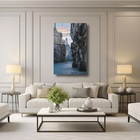 Barok Rüyası Cam Tablo 80x125 cm