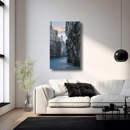 Barok Rüyası Cam Tablo 80x125 cm