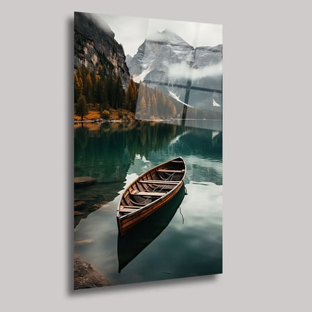 Doğanın Büyüsü Cam Tablo 35x50 cm