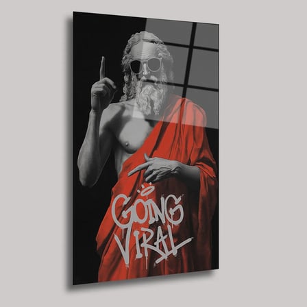 Going Viral Cam Tablo 35x50 cm