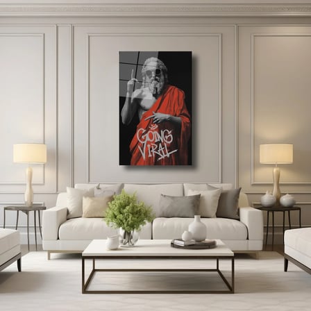 Going Viral Cam Tablo 35x50 cm