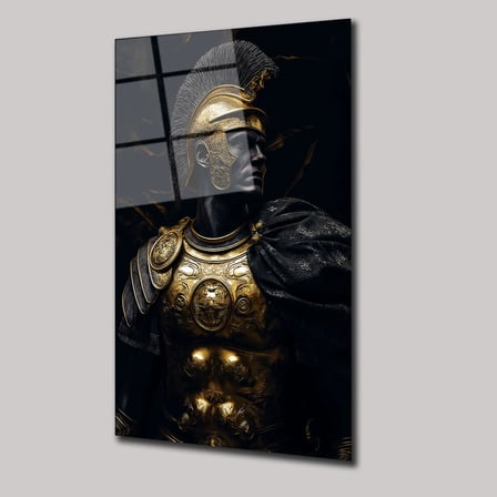 Gold Lejyon Cam Tablo 35x50 cm