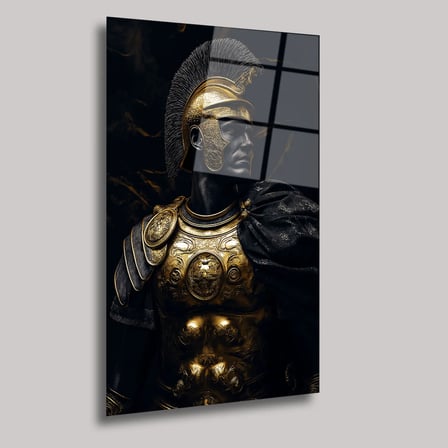Gold Lejyon Cam Tablo 35x50 cm
