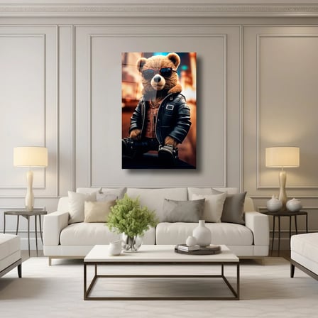 Cool Bear Cam Tablo 35x50 cm