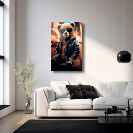 Cool Bear Cam Tablo 35x50 cm