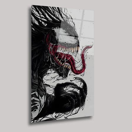 Venom Cam Tablo – Film Temalı Duvar Dekoru 35x50 cm