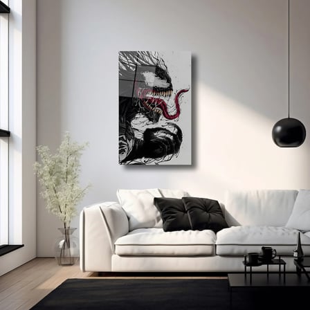 Venom Cam Tablo – Film Temalı Duvar Dekoru 35x50 cm