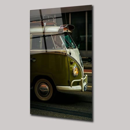 Vintage Volkswagen T1 Cam Tablo 35x50 cm