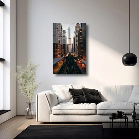 Trump Tower Cam Tablo 35x50 cm