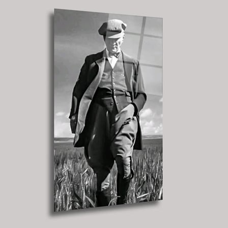 M. K. Atatürk Cam Tablo 35x50 cm