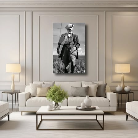 M. K. Atatürk Cam Tablo 35x50 cm