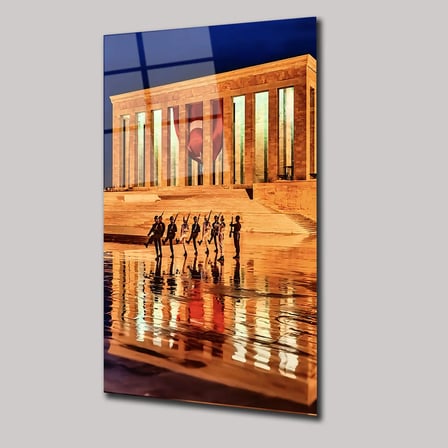 Anıtkabir Cam Tablo 35x50 cm
