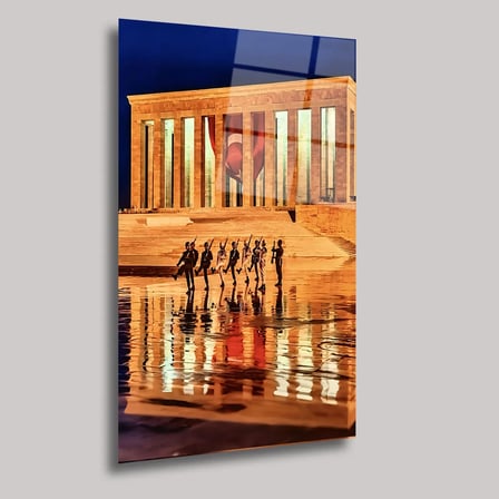 Anıtkabir Cam Tablo 35x50 cm