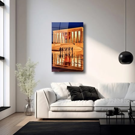 Anıtkabir Cam Tablo 35x50 cm