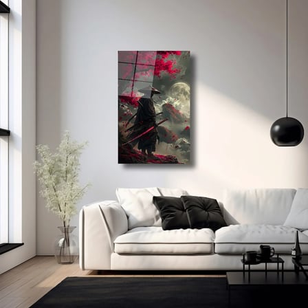 Samuray Cam Tablo 35x50 cm