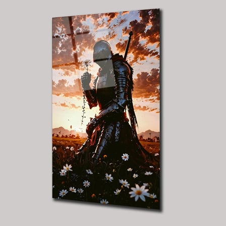 Son Savaşçı Cam Tablo 35x50 cm