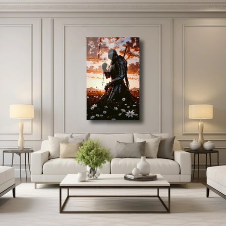 Son Savaşçı Cam Tablo 35x50 cm