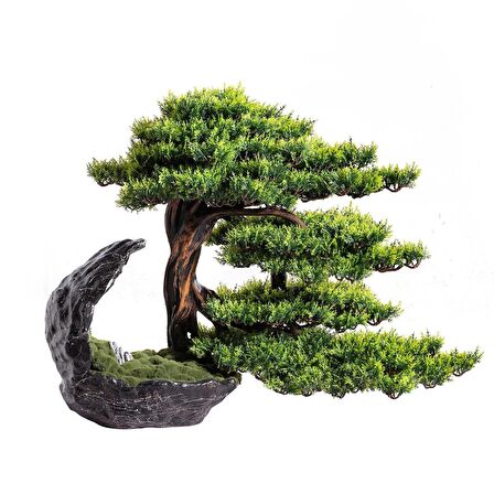 Deimos Bonsai - Iç Ve Dış Mekan Kullanımına Uygun Premium Kalitede Yapay Ağaç 95x70 Cm