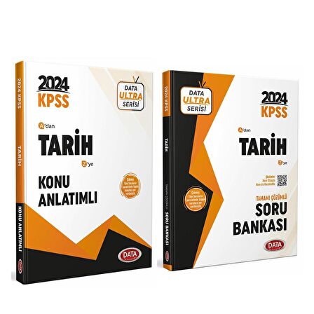 Data Yayınları 2024 KPSS Tarih Konu ve Soru Seti 2 Kitap