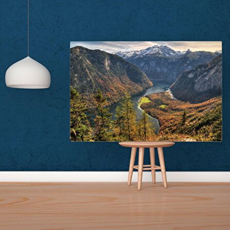 Tuval Üzerine Dijital Baskı Modern Sanatsal Kanvas Tablo 35x50 Tablo-
