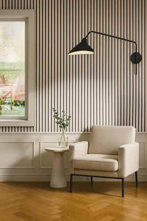 AKUSTİK DUVAR PANELİ BEYAZ 100 x 280 CM