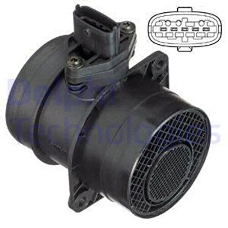 Delphi AF10364-12B1 Debimetre Sensörü Stare CRDI 03-Sorento 03-CRDI 140Hp D4Cb Motor Debimetre 281644A000