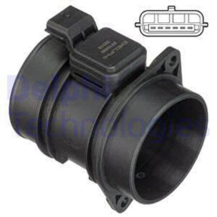 Delphi AF10405-12B1 Hava Debimetresi Laguna III Trafic 2.0DCI 8200280065